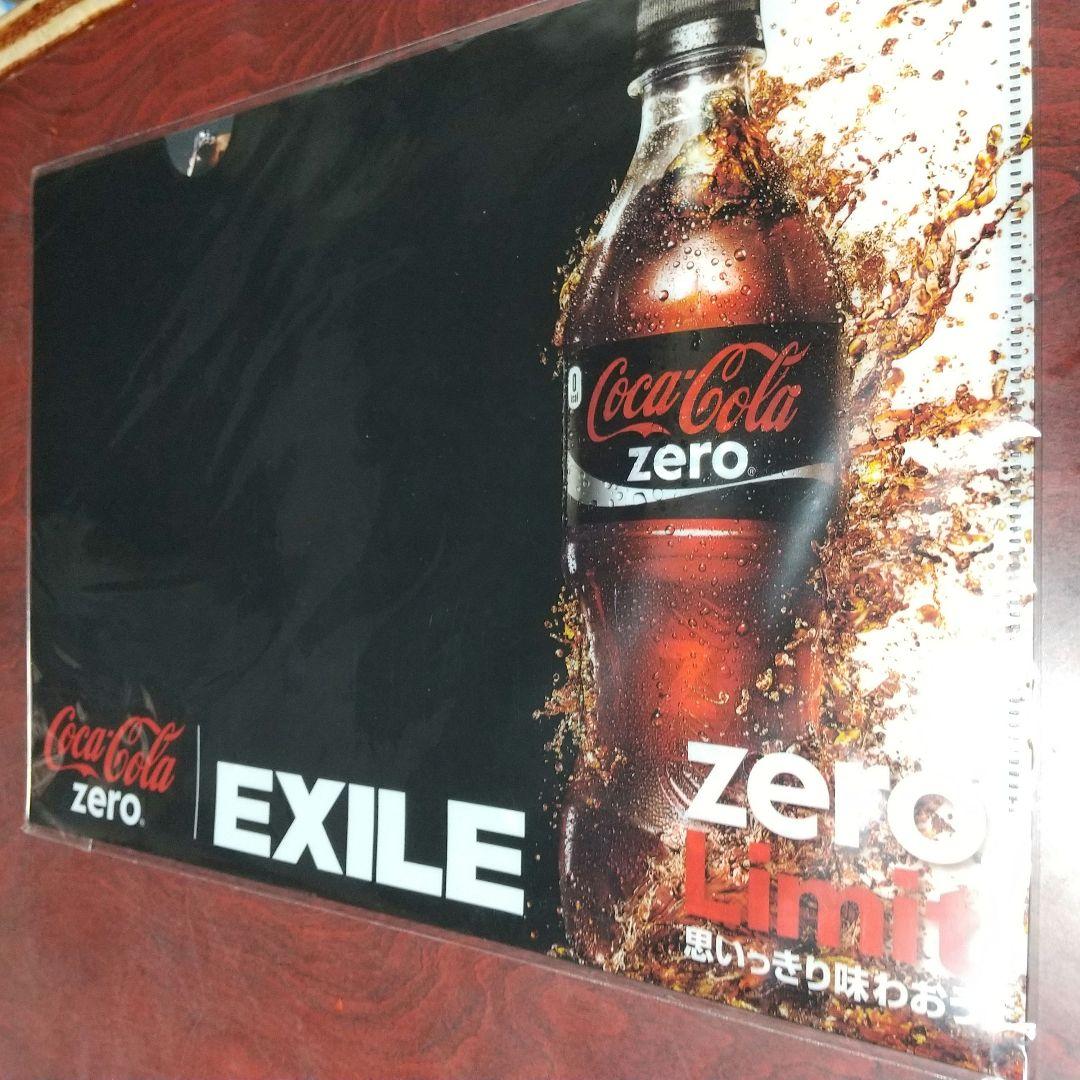 EXILE サイン入り Coca-Cola Zero クリアファイル - メルカリ