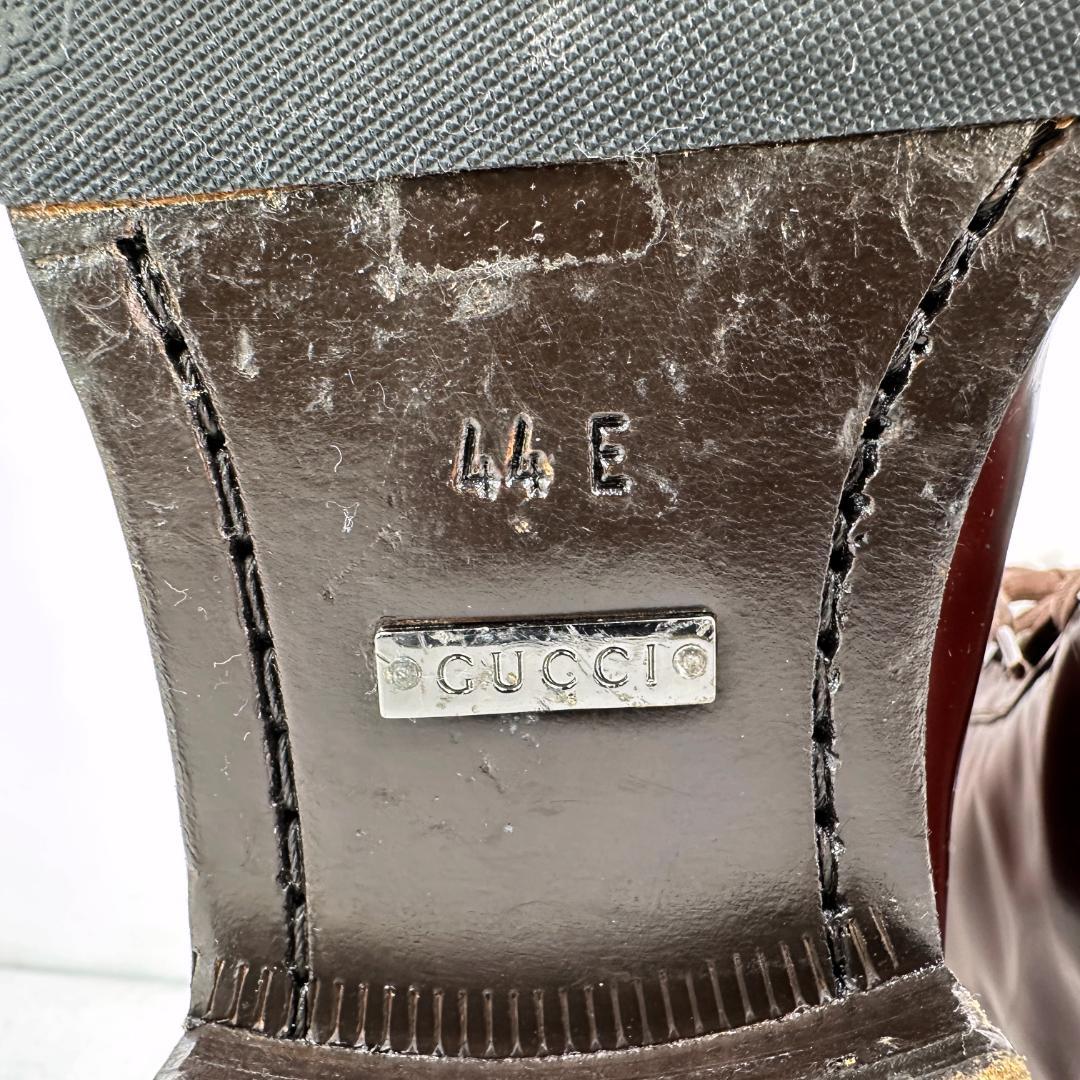GUCCI LACE UP BOOTS 44E us11 29cm Brown - メルカリ