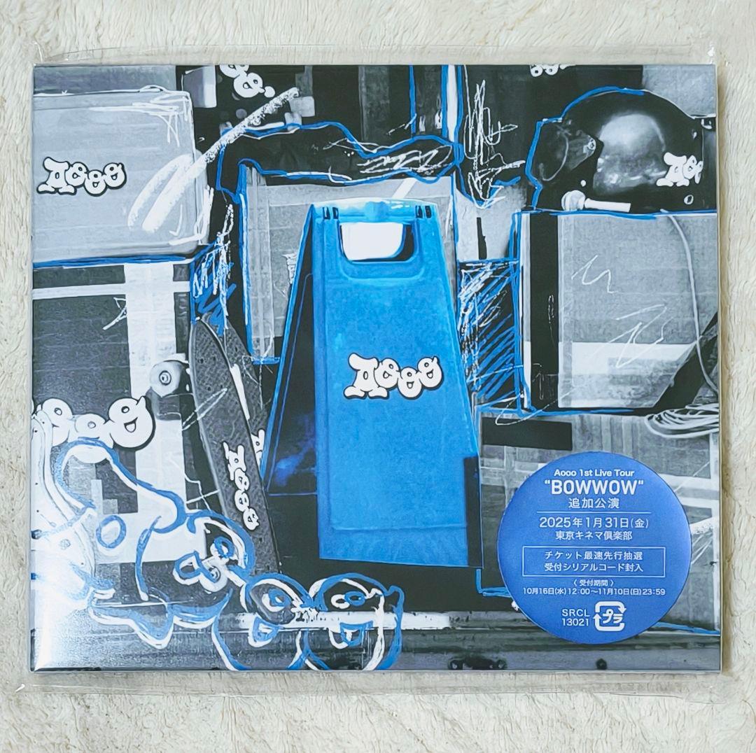 Aooo　新品未開封　初回限定版アルバム　スリーブケース仕様　CD　1st 貴重】Aooo 初回限定盤 1st アルバム スリーブケース仕様 新品未開封品