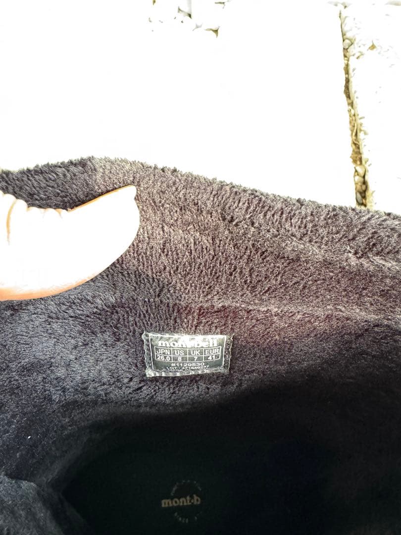 mont-bellモンベル ブーツ 26.0cm #1129530 ブルー 長靴