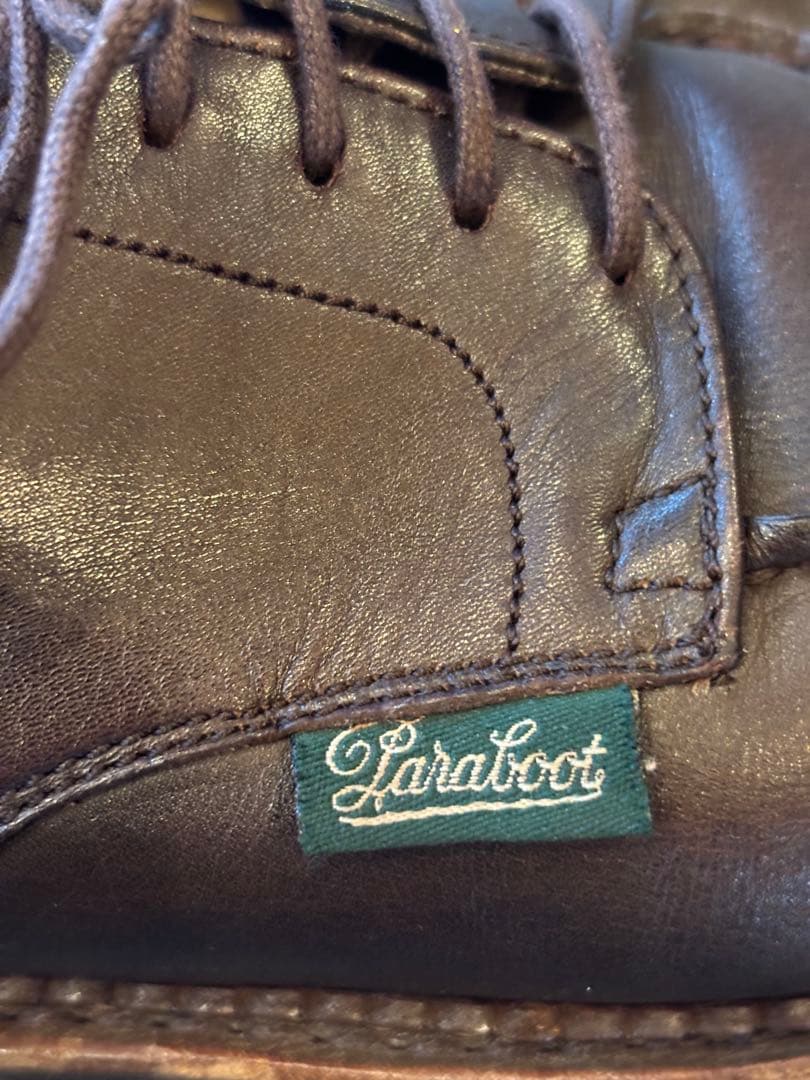 【良品】【希少】【フランス製】パラブーツ シャンボート　モカ　24.5cm