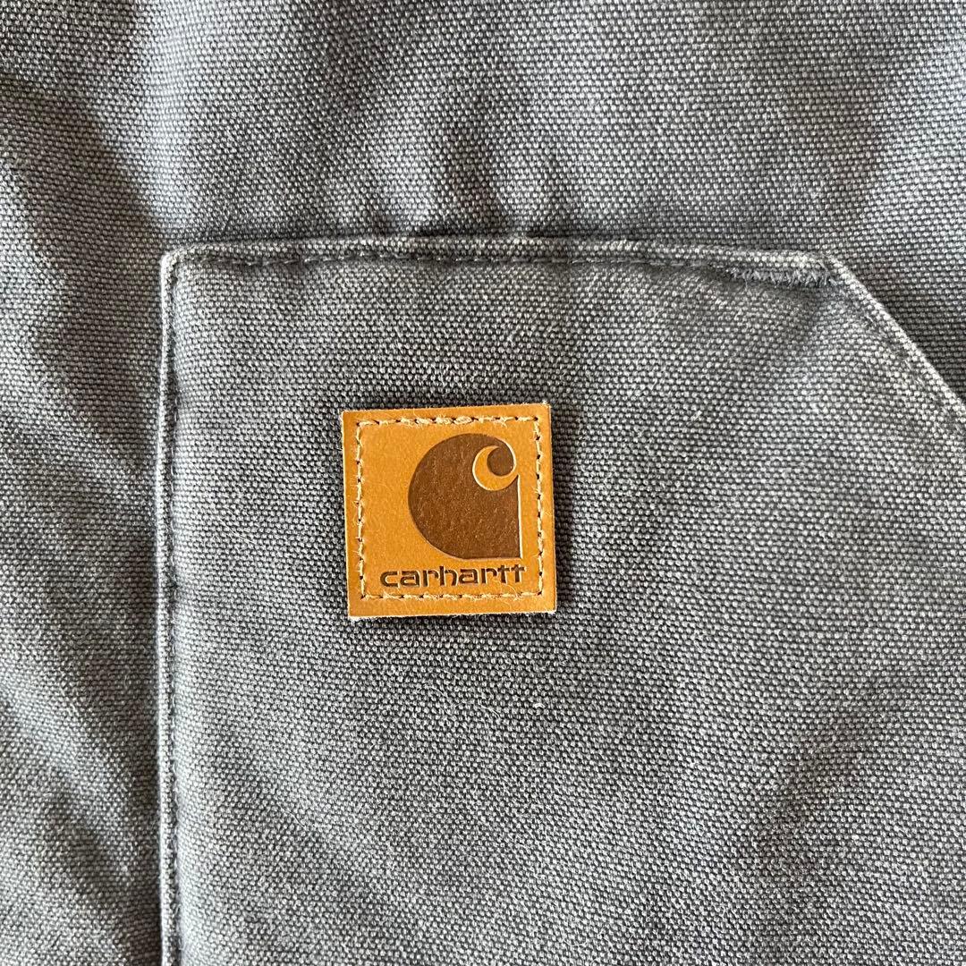 ☆carhartt vtg ダックベスト V02 029 L☆グレー☆フェード - メルカリ