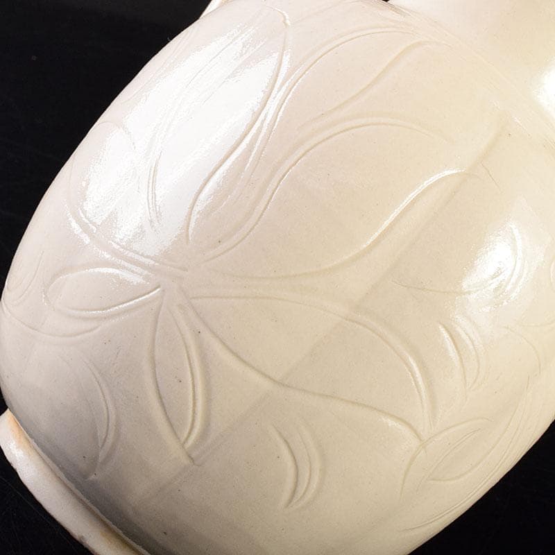 中国 徳化窯白磁 刻花文 水注瓶 C 6903 - メルカリ