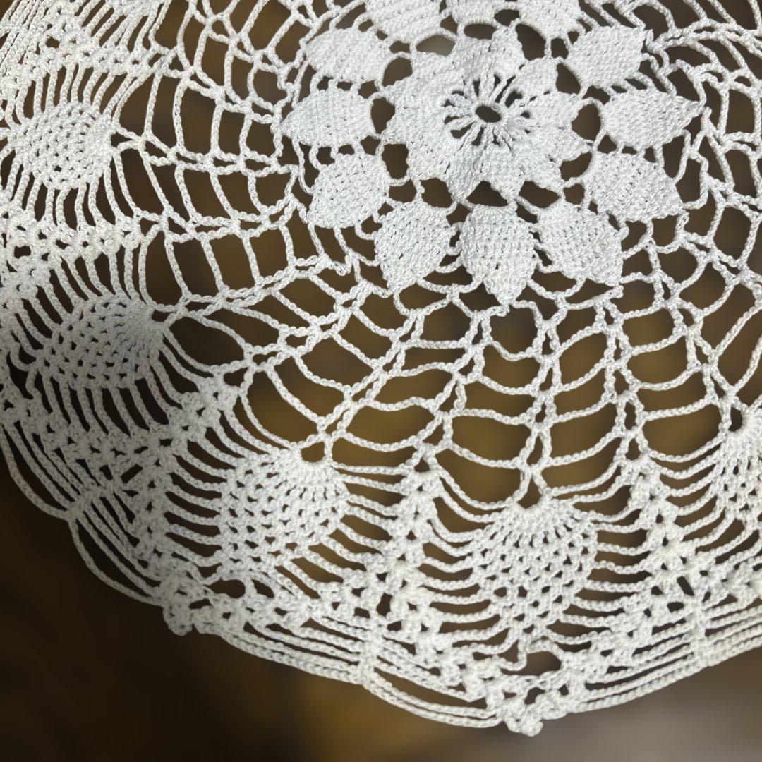 ホワイトレースマルチカバー2枚セット - メルカリ