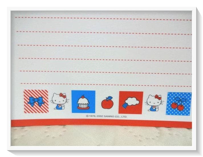 未使用】平成レトロ ハローキティ ケース付 レターセット2002年 - メルカリ