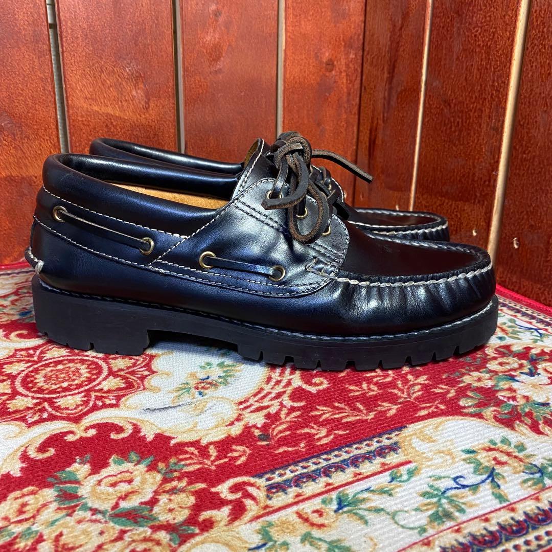 REGAL B・RUE デッキシューズ ダークブラウン 25cm - メルカリ