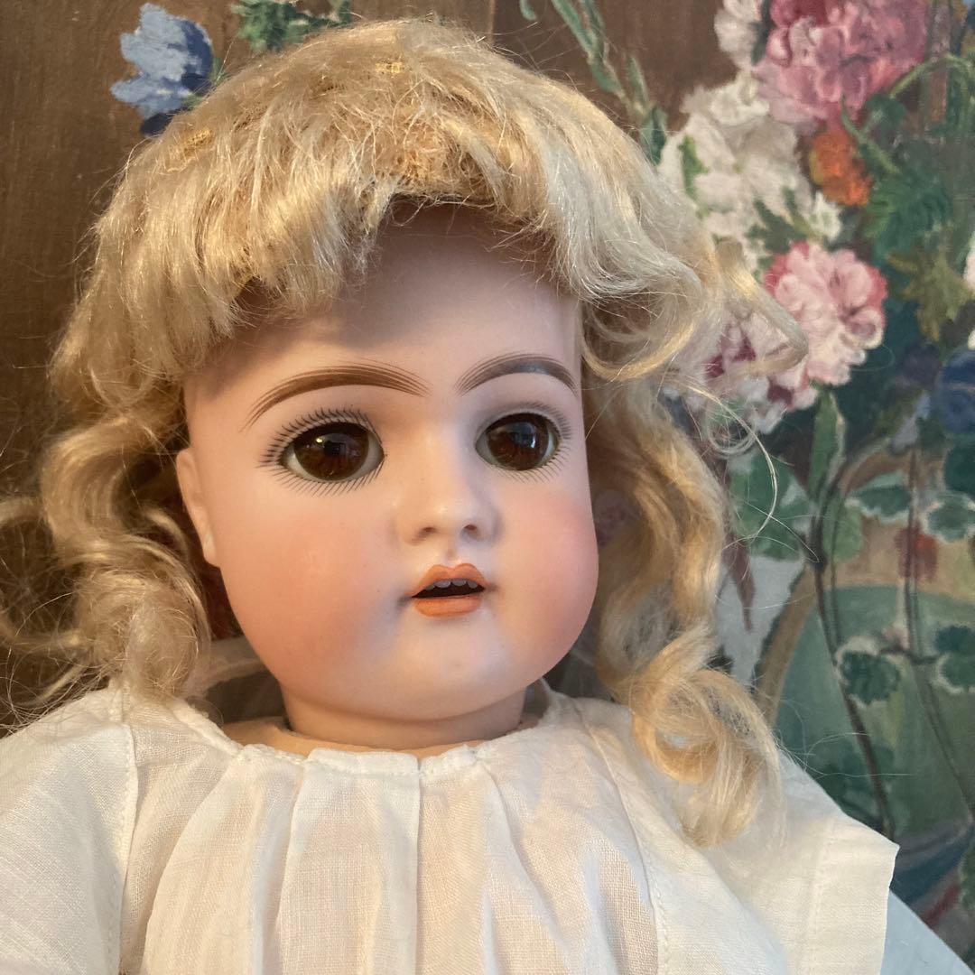 アンティークビスクドール゜ *:.*・゜ドイツ - メルカリ