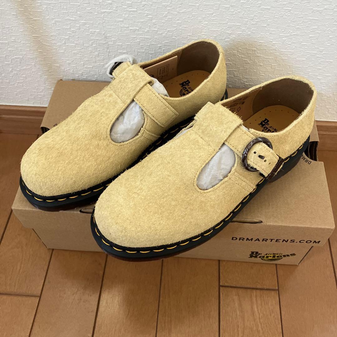 新品未使用Dr. Martens T-BAR SHOE 37 EU / 23cm DR MARTENS Women's Audrick T-Bar Mary Jane Black 7 Medium UK