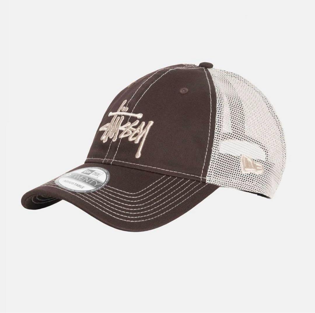サクラ着用 Stussy New Era 9Twenty メッシュキャップ - メルカリ