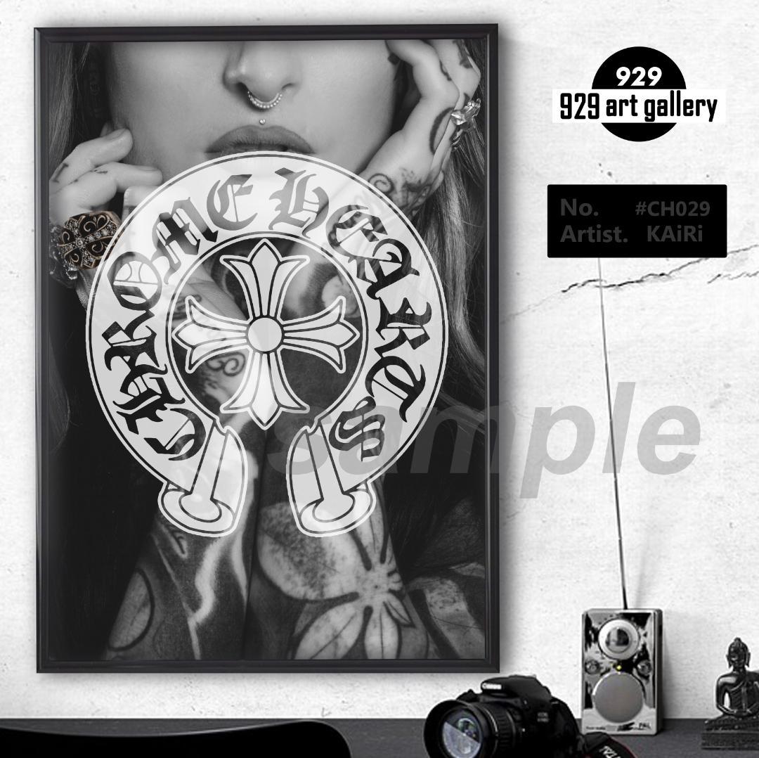CHROME HEARTS type☆アートインテリアポスター＃CH29 - メルカリ