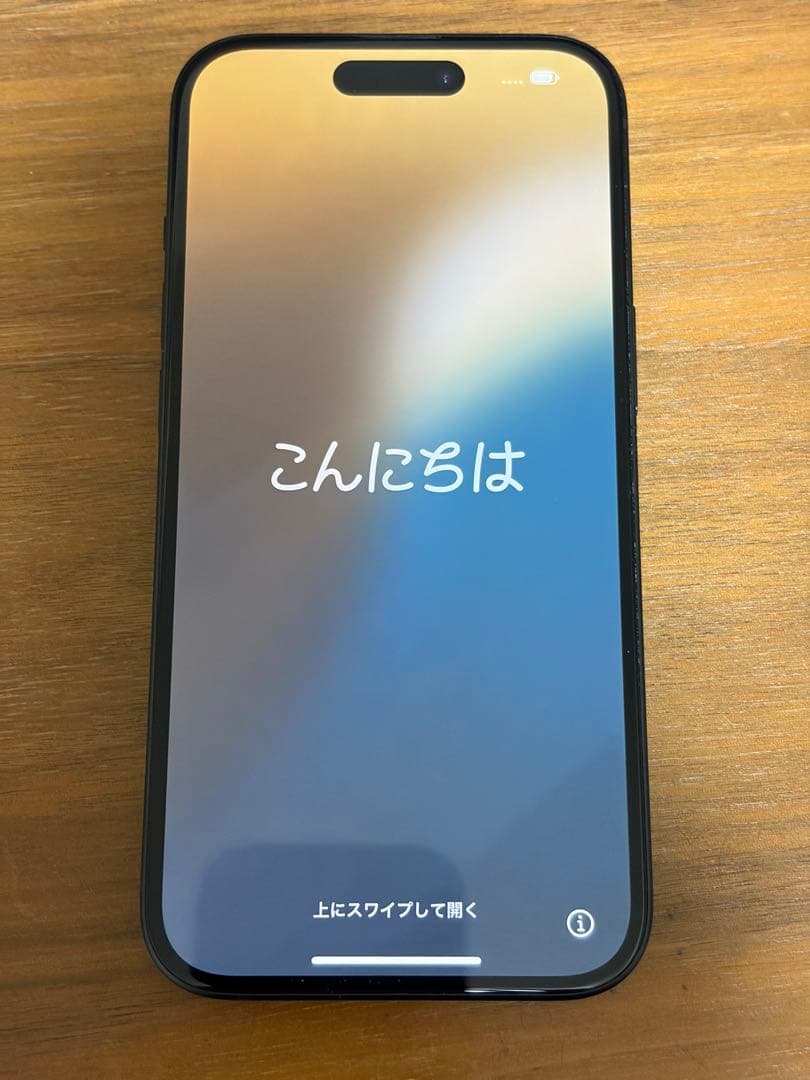 【美品】iPhone15本体　128GB iPhone 新品未開封 SIMフリー 15 128GB Black MTMH3J/A Apple 本体