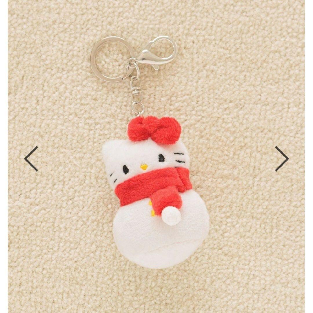 即購入可！ハローキティ ゆきだるま マスコット レア ローリーズ