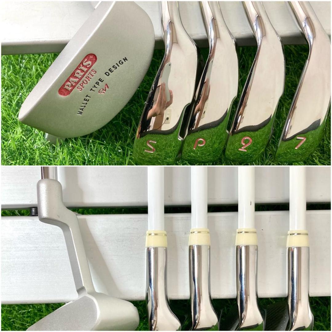 レディース パリス エレガントゴルファー ゴルフクラブ7本セット L
