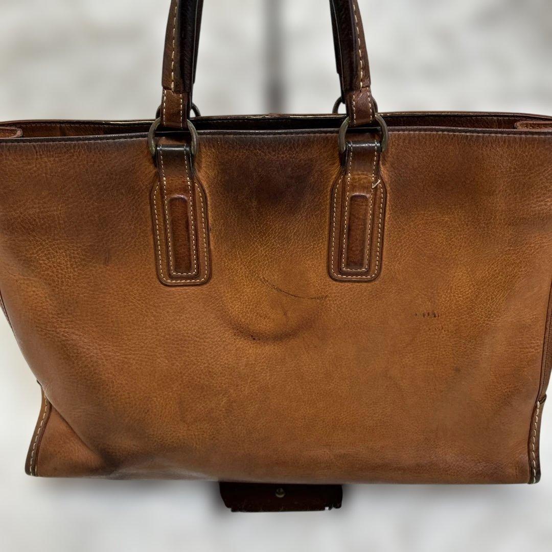 レア！ 土屋鞄製造所 ウルバーノ シティートート ビジネスバッグ ブラウン