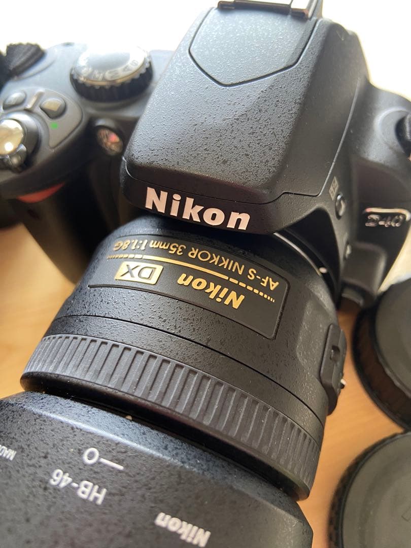 Nikon デジタル一眼レフ D40(ジャンク品)&D80 2台セット ニコン