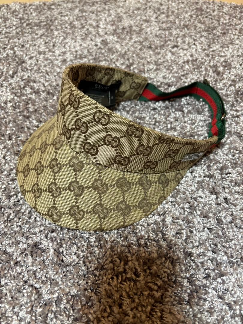 GUCCI GGパターン サンバイザー　正規品　ゴルフに！サイズS 楽天市場】gucci サンバイザーの通販