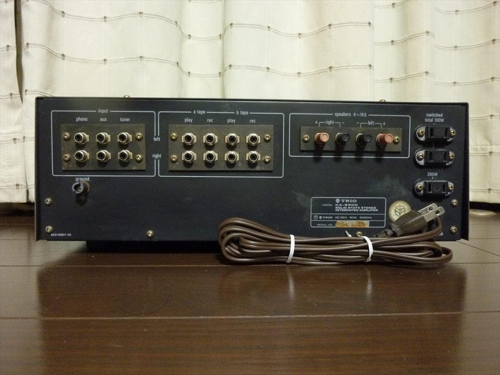 TRIO トリオ プリメインアンプ KA-3300 修理済 全機能動作 美品 - メルカリ