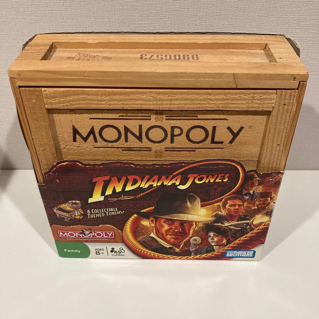 Monopoly Indiana Jones Edition/モノポリー Indiana Jones Edition Monopoly Game - Walmart.com