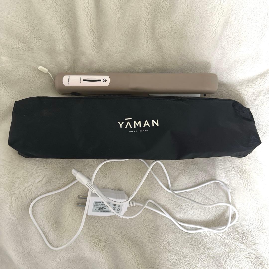 新品未使用 YA-MAN ヤーマン シャインプロ グレージュ 超音波アイロン Amazon.co.jp: ヤーマン トリートメントアイロン シャインプロ HC21G
