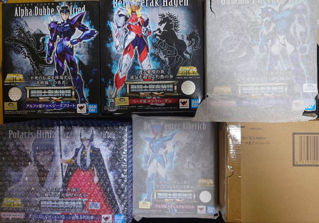 聖闘士聖衣神話EX アスガルド編 未開封品 ６体セット 聖闘士聖衣神話EX ガンマ星フェクダトール | 魂ウェブ