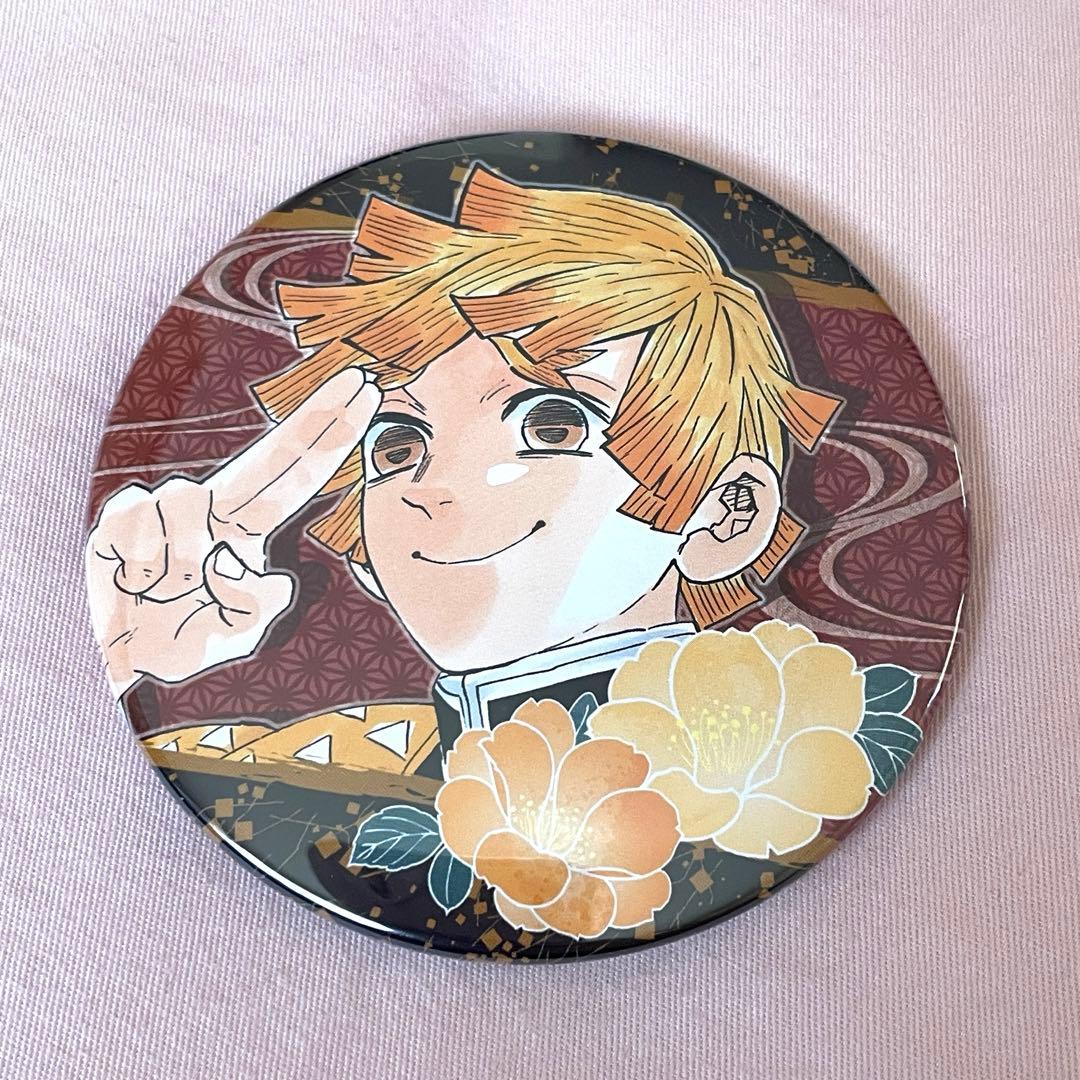 我妻善逸 原作缶バッジ - メルカリ