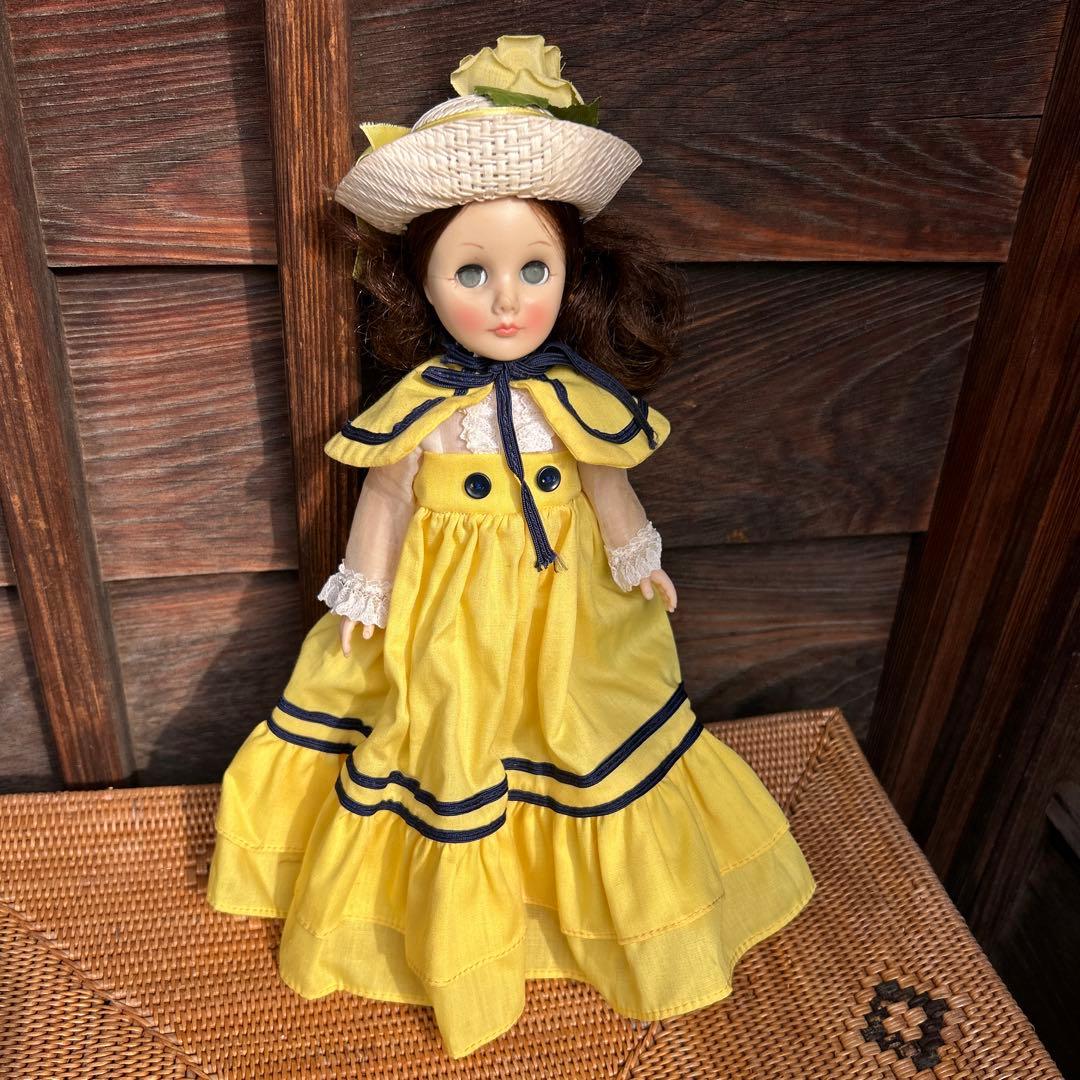 ビンテージ エファンビー ガール ドール ブラウン effanbee？