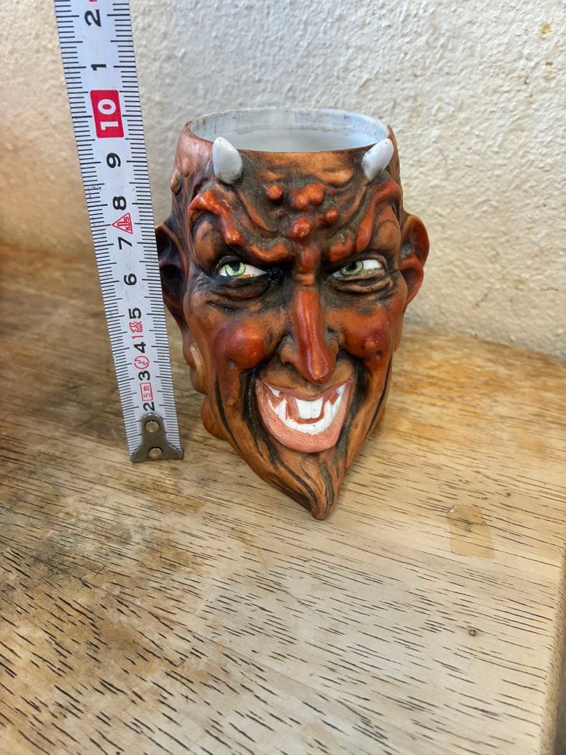 ビンテージ デビル 悪魔 レッドデビル アンティーク サタン マグカップ