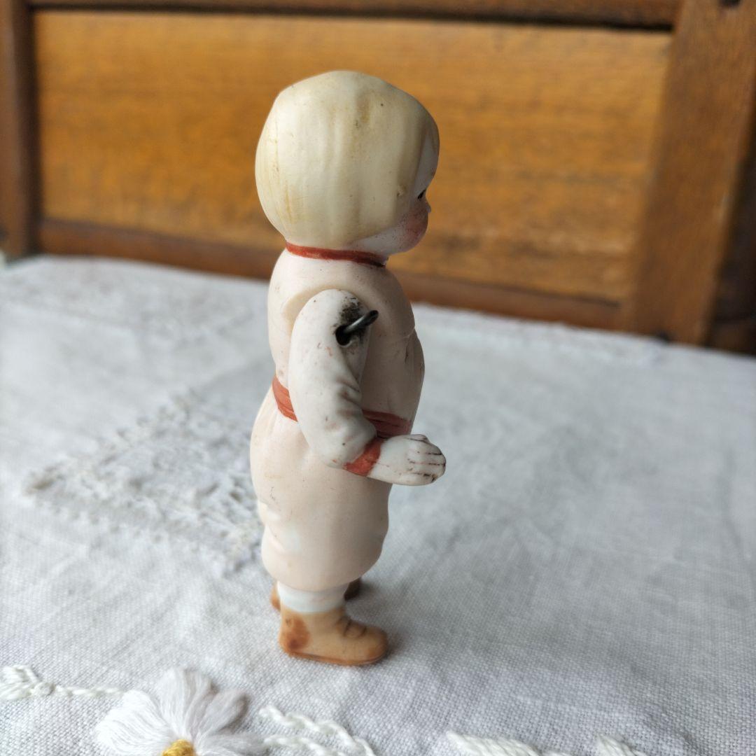 ドイツ ビンテージ ビスクドール 男の子 身長8.8cm HERTWIG？ - メルカリ