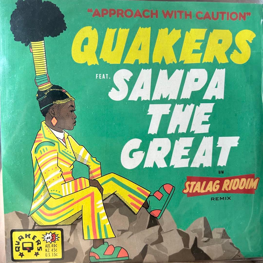 quakers / approach with caution 7インチ レア - メルカリ