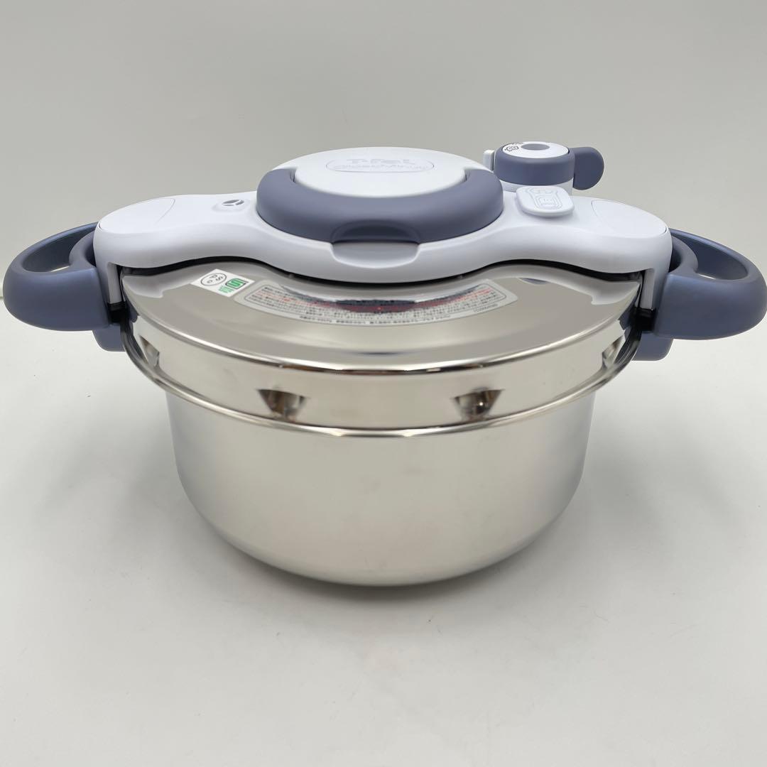 ティファール 圧力鍋 クリプソ ミニット　イージー　4.5L サックスブルー
