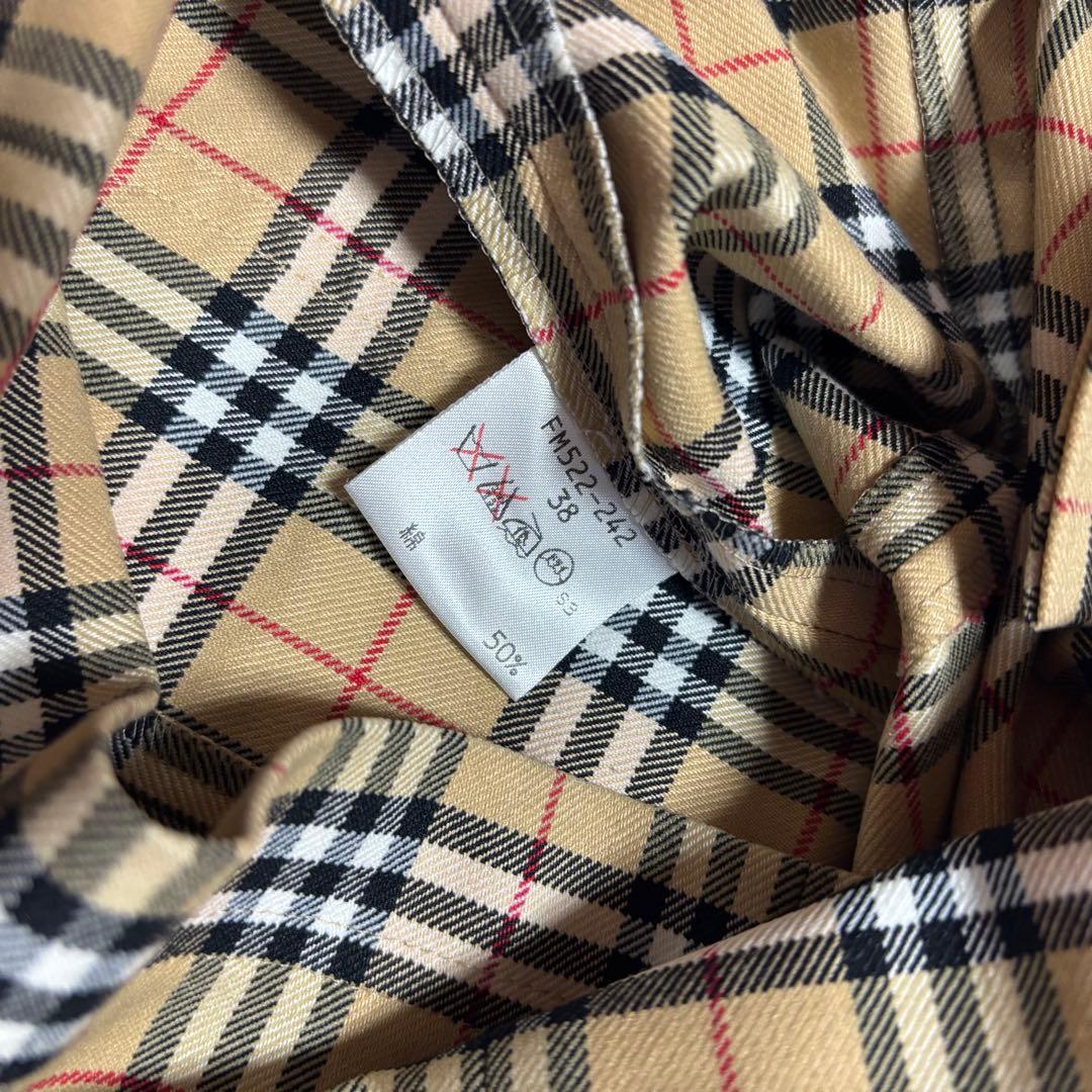 バーバリーブルーレーベル ノバチェック ワンピース - メルカリ