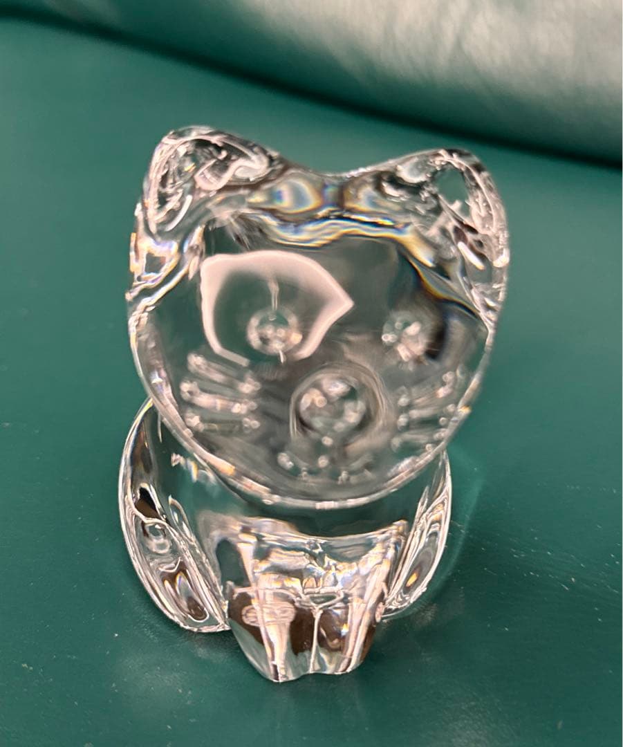 【新品】バカラ　ミニマルズキャット　猫　ネコ　ねこ置物　オブジェ Amazon.co.jp: バカラ Baccarat フィギュア ミニマルズ MINIMALS