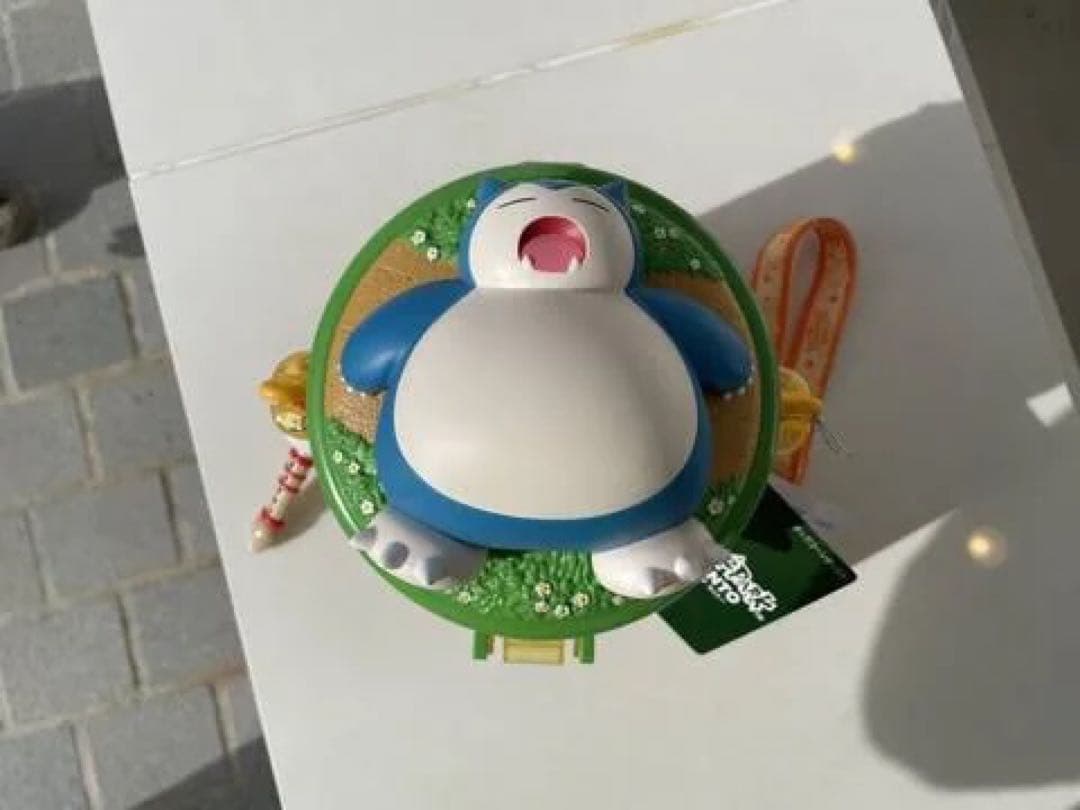 ポケパーク　カントー ポップコーンバケット　カビゴン ポップコーンボックスセット（バーベキュー風味＋ミルクキャラメル風味