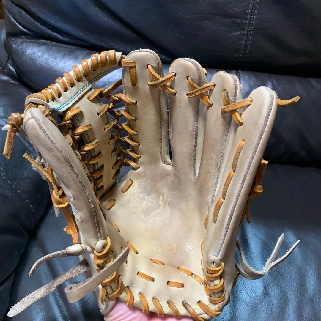 ヤバイグローブ yabai 硬式外野手用グローブ キャメル - メルカリ