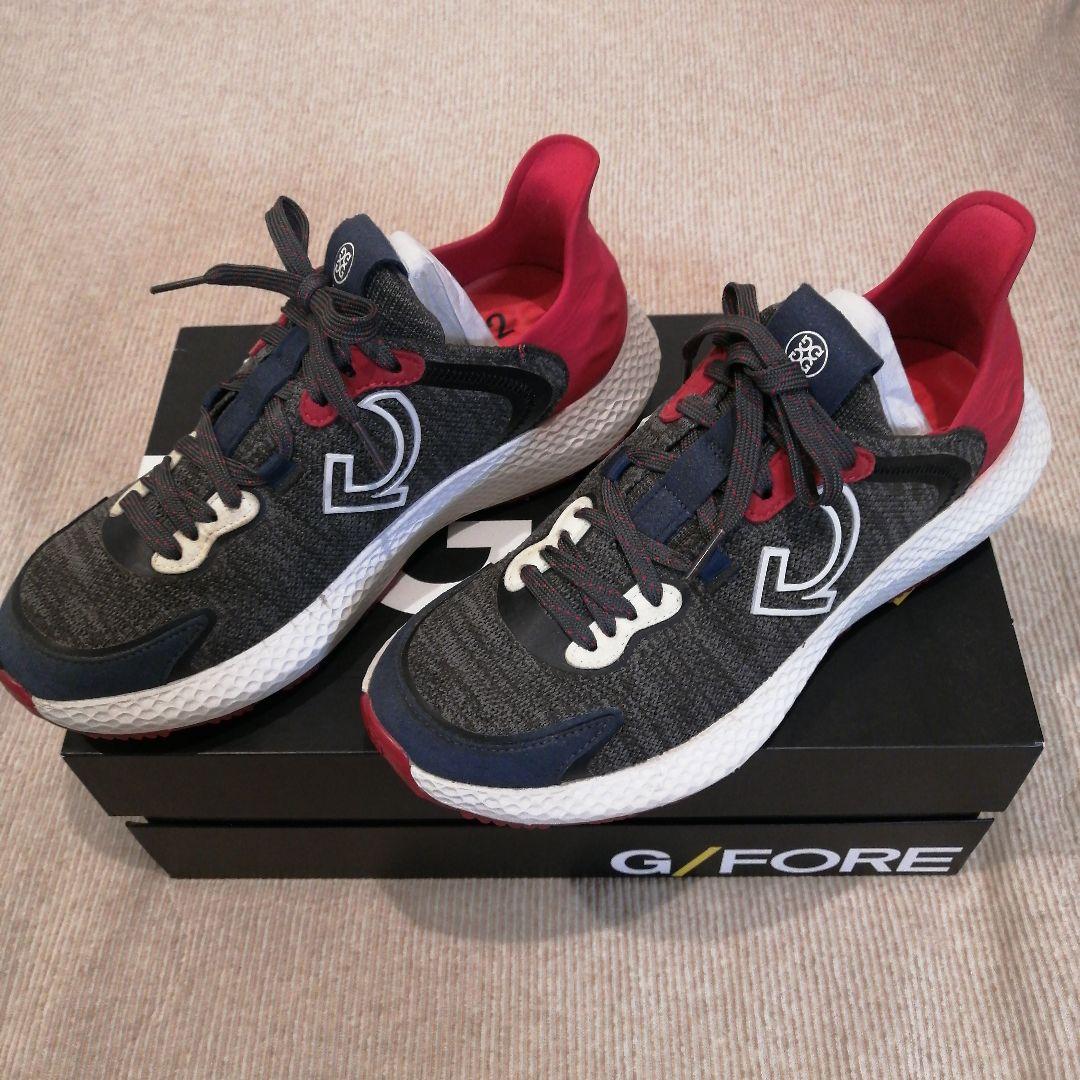 G/FORE MG4 ゴルフシューズ ネイビー/レッド 25.5〜26センチ
