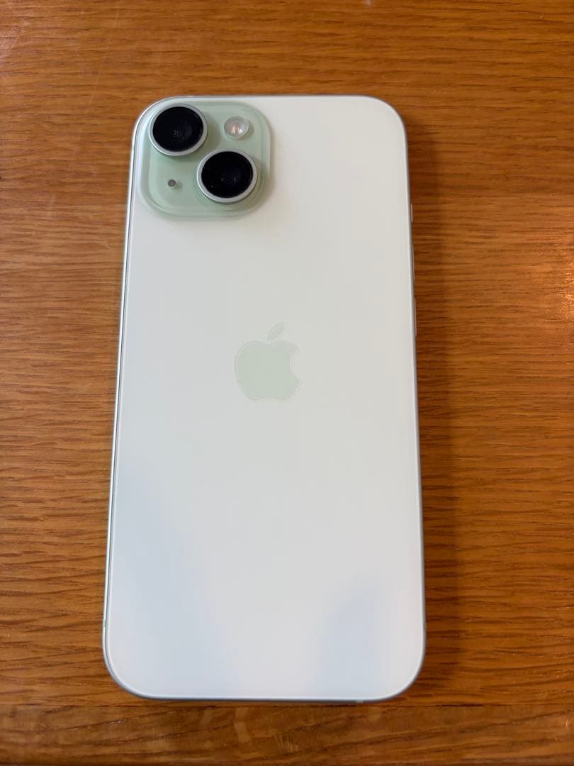 iPhone15 256GB SIMフリー　ミントグリーン iPhone 15 256GB - グリーン（SIMフリー）[整備済製品] - Apple（日本）