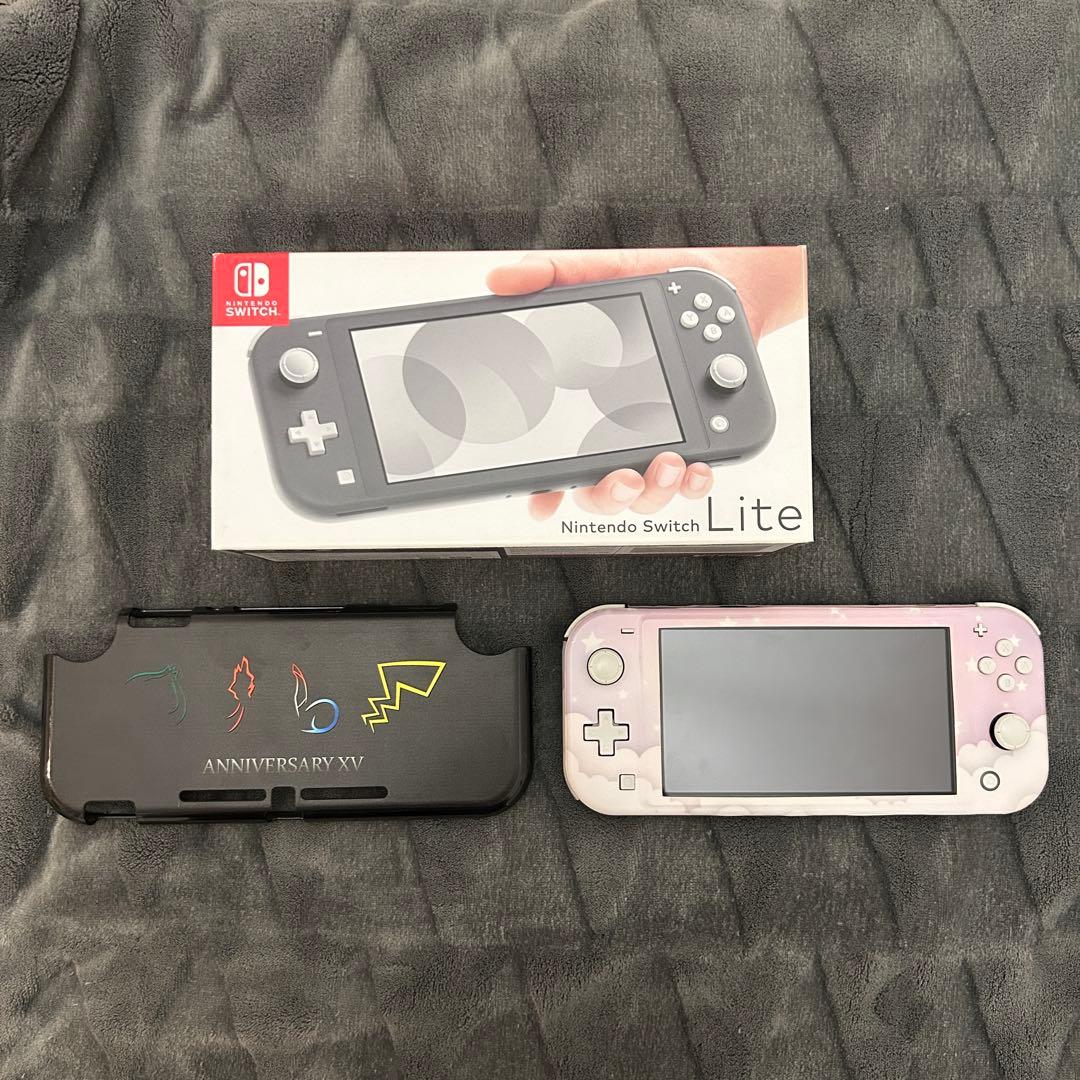 Switch Lite 本体 グレー ケース付き Amazon.com: Nintendo Switch Lite - Gray : Electronics