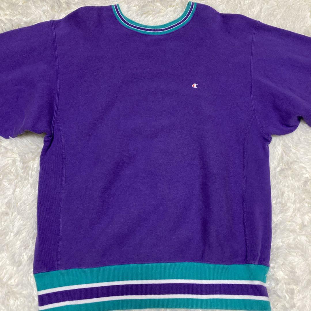 激レア✨️Champion REVERSE WEAVE 紫 キムタク着用 - メルカリ