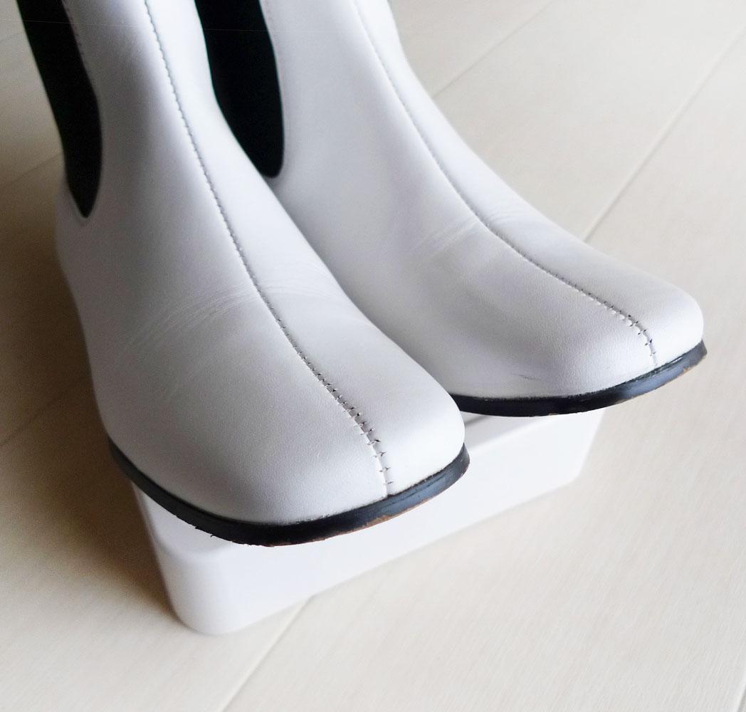 美品 カミナンド 2,4万円 アローズ サイドゴアブーツ 24.5cm 25cm