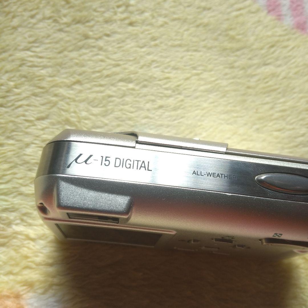 み*み様 ⭕️希少品★オリンパス♥️μ-15★ブルー♥️極上の綺麗なボディ