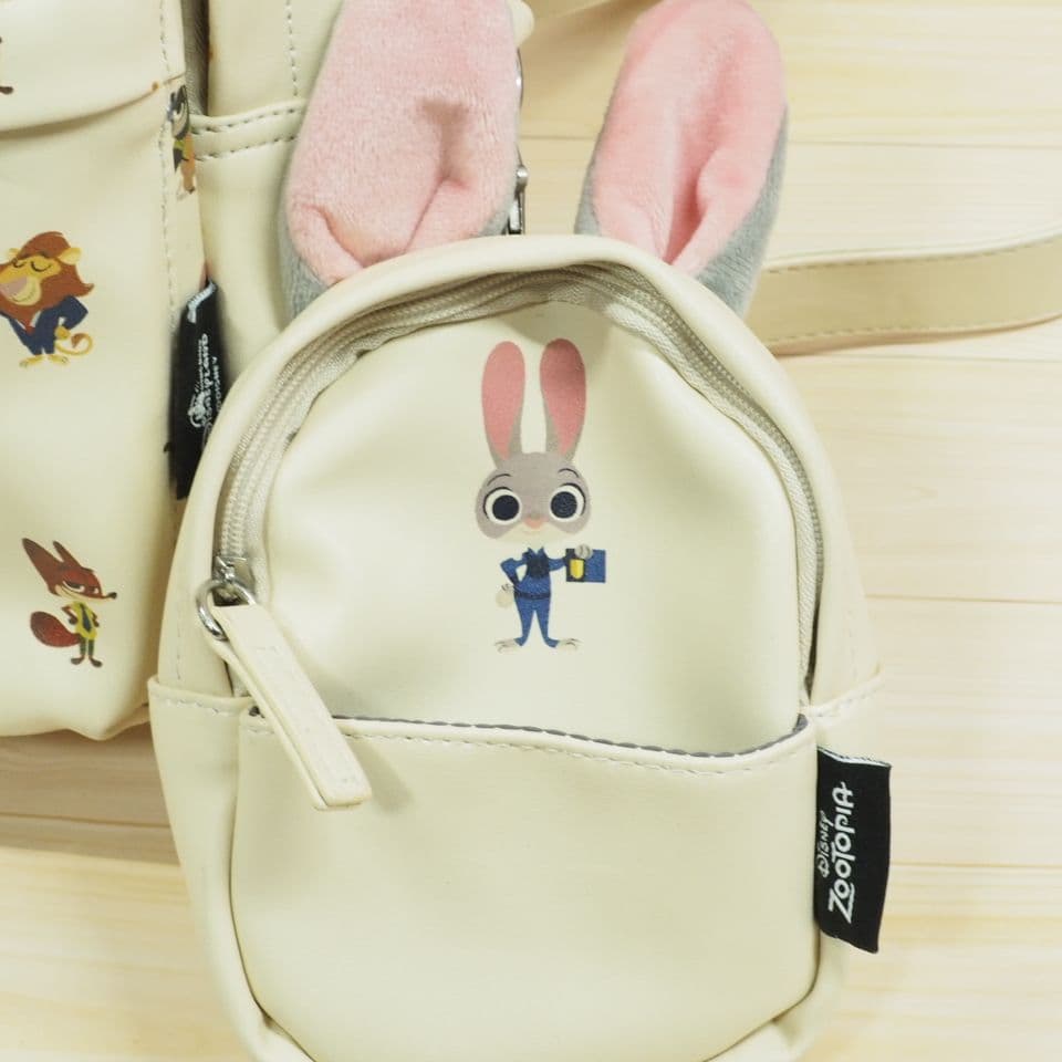 香港ディズニーランド ズートピア ニック ジュディ リュック バッグ