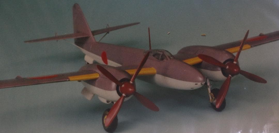 超貴重 メカドール製陸軍試作機 キー83試作遠距離戦闘機 1/72