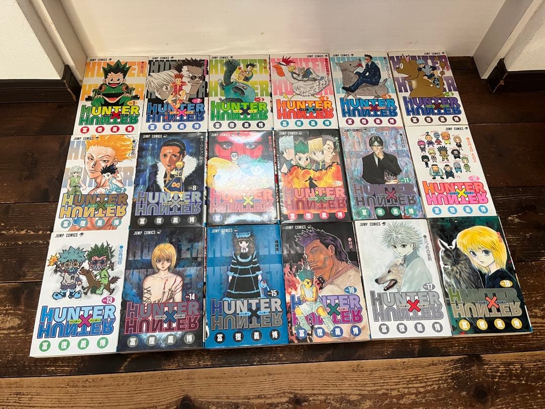 ハンターハンター 初版 全巻 0-38巻 0巻 ハンターズガイド 緋色の幻影