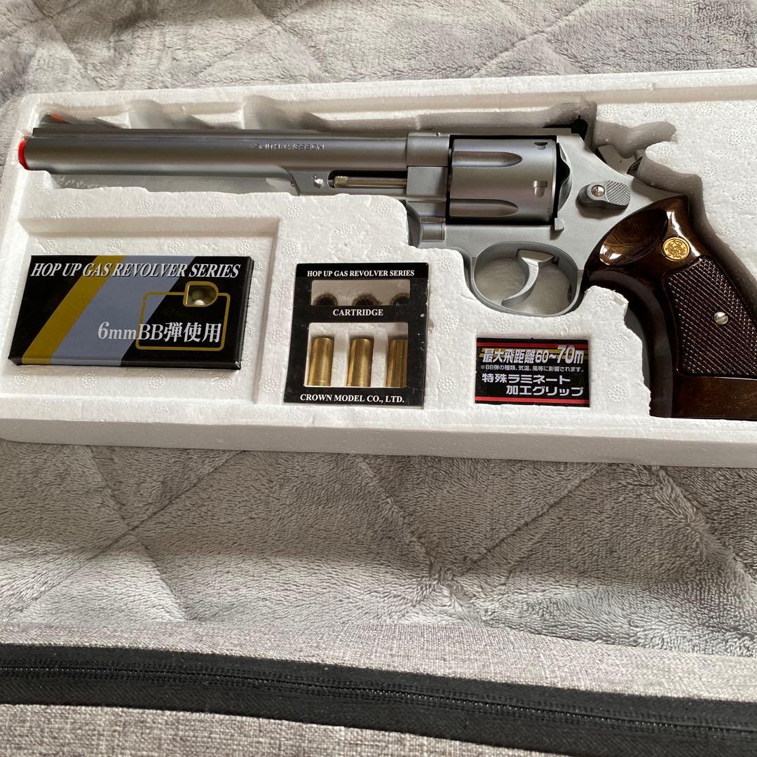 M629 8インチ ガスリボルバー シルバー クラウンモデル M629 8インチ シルバー 18才以上用ガスリボルバー