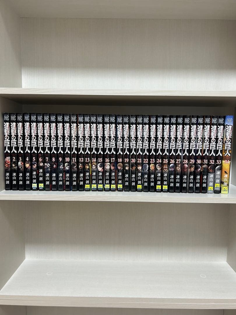 進撃の巨人 全巻セット 1〜34巻 進撃の巨人 コミック 1-34巻セット |本 | 通販 | Amazon