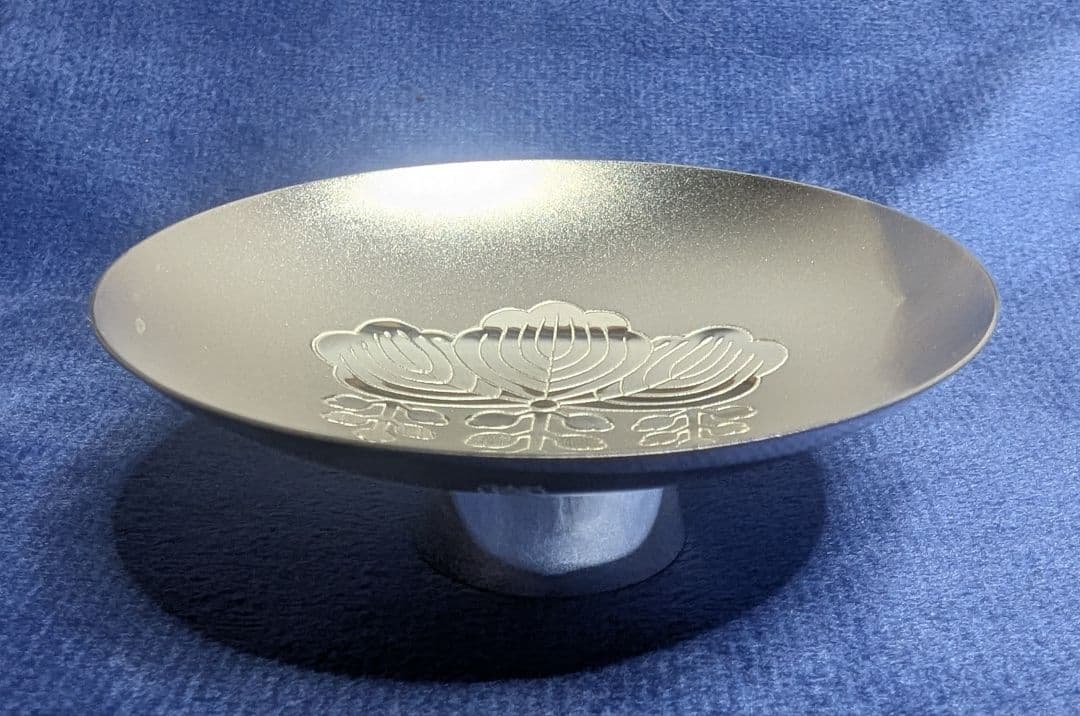 消防団20年勤務功績　純銀　銀杯　25.9g 　消防団　精勤章 　第一分団