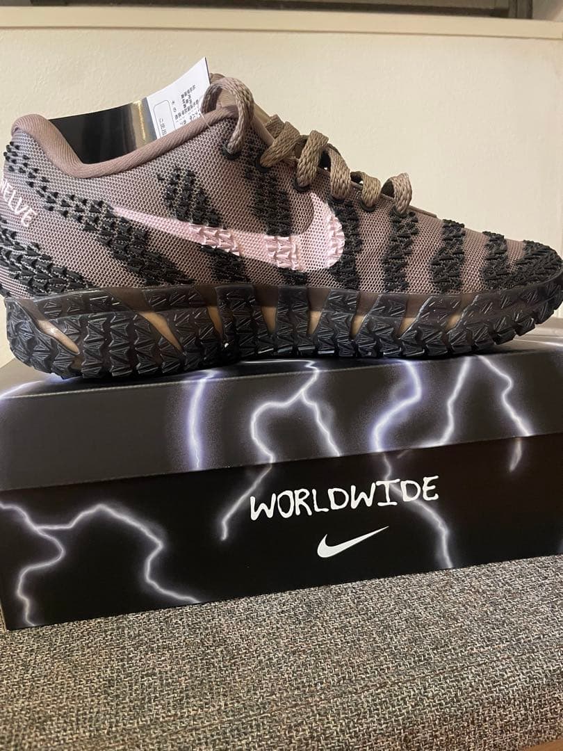 NIKE JA3 26.5cm ブラウン/ピンク