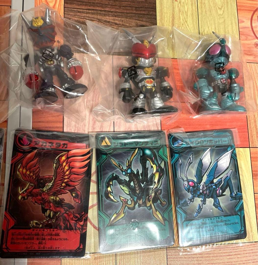 駈斗戦士 仮面ライダーズ 龍騎パワーアップ編 クウガ来襲編 10点セット