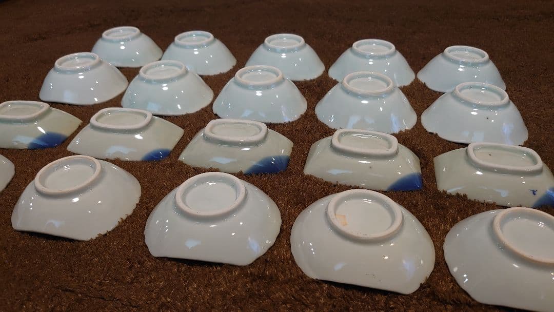 古伊万里 伊万里 豆皿 角皿 3種20客 - メルカリ