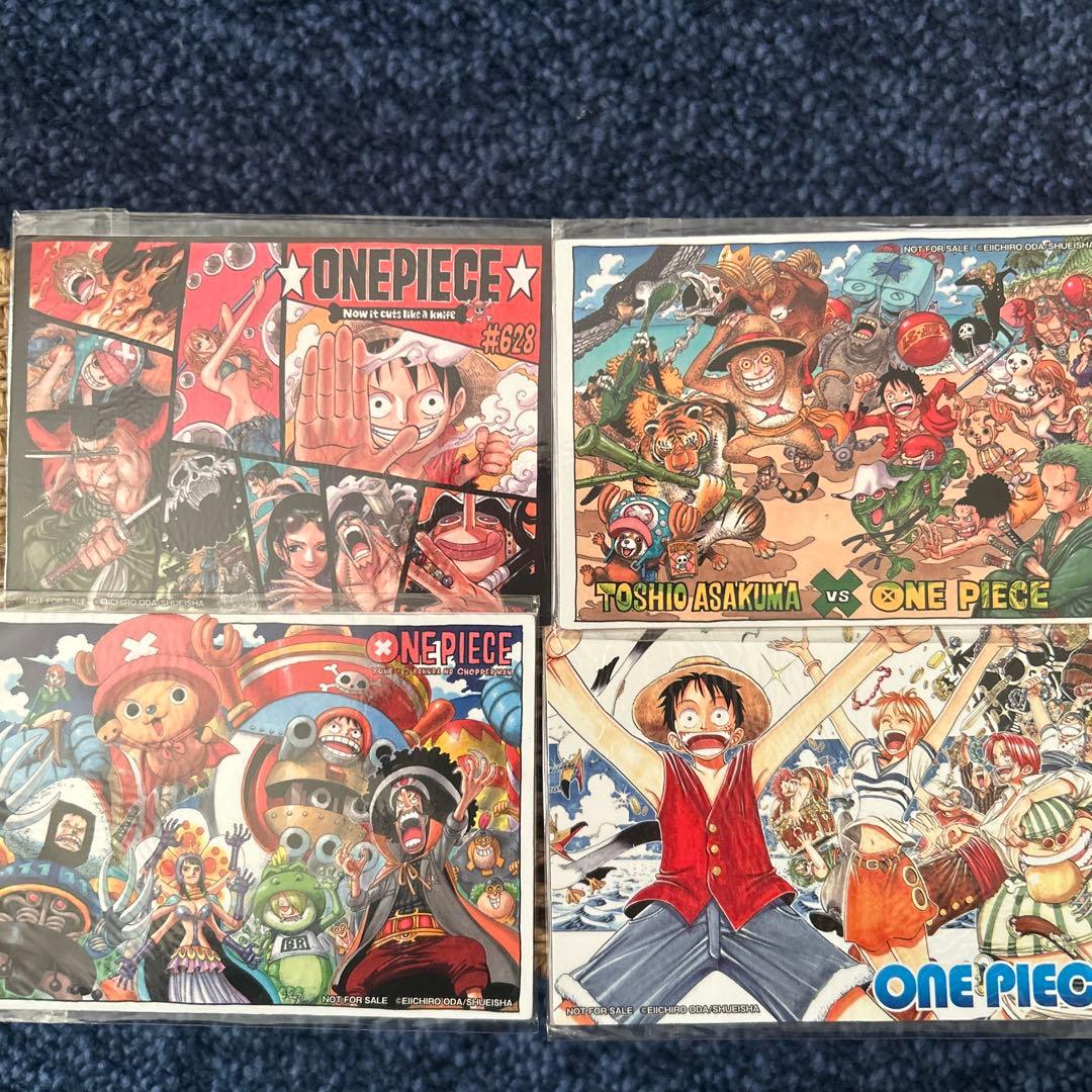 非売品】ONE PIECE 書店販促マグネットシート 36枚